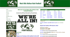 Desktop Screenshot of halefootball.com